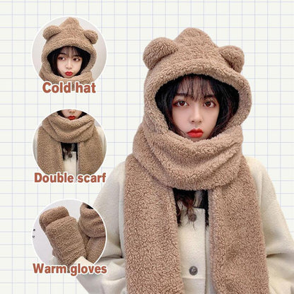 Autumn-winter Sweet-cute Thick Warm Scarf