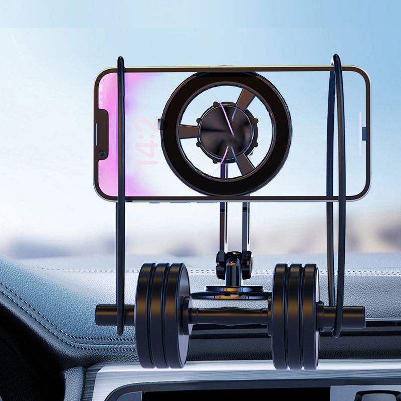 360-degree Rotation All-metal Magnetic Car Phone Holder