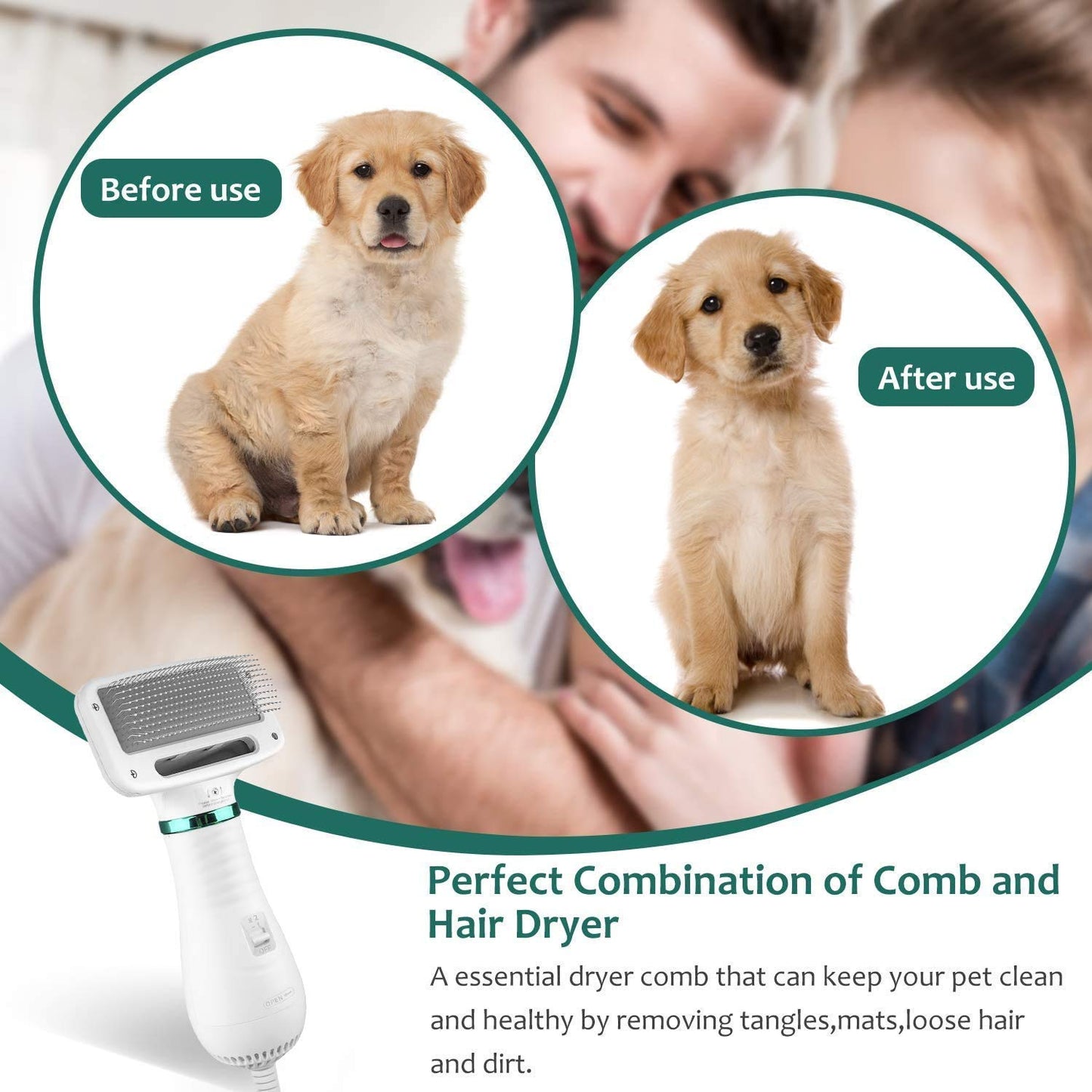 2-in-1 Dog Grooming Dryer