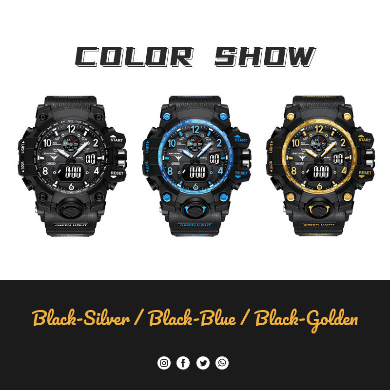 Men's Resin Sport Watch