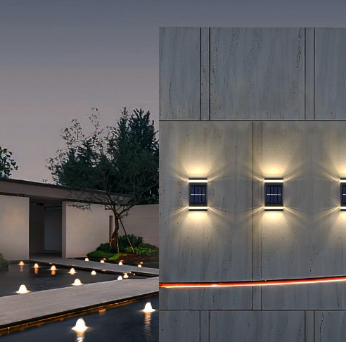 Deluxe Wireless Led Wall Lamp The Perfect Characteristic Of Your Garden!