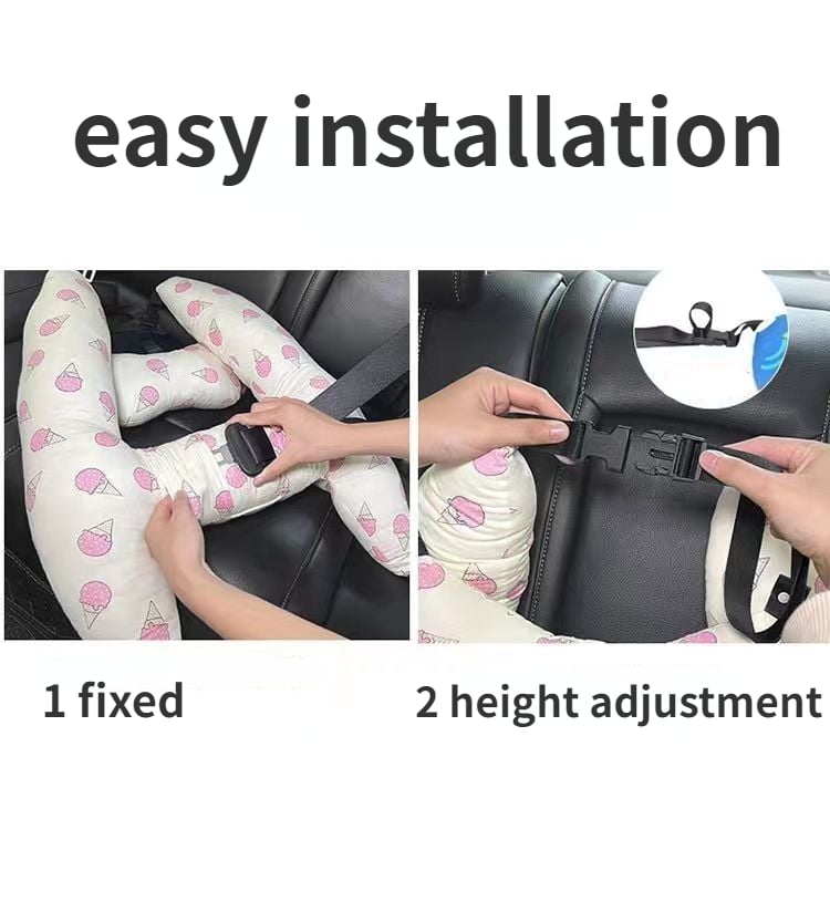 🔥Travel Neck Rest -Car Seat Pillow For Sleeping