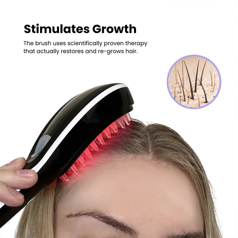 Electric Massage Comb - Soothe, Stimulate, and Reduce Fatigue
