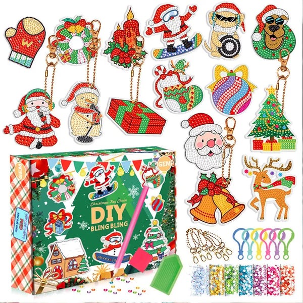 New Design Christmas Diy Painting Sticker Kit