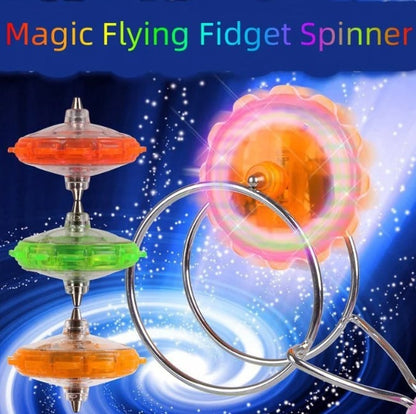 🔥Hot Sales - 47% OFF🔥Creative LED Light Luminous Fidget Spinner Magnetic Gyro