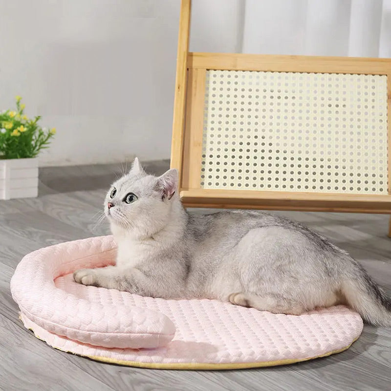 🔥2024 Summer Sale🔥Soft Breathable Detachable Pet Cooling Pad