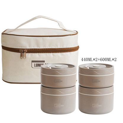 Portable Insulated Lunch Container Set (50% OFF)