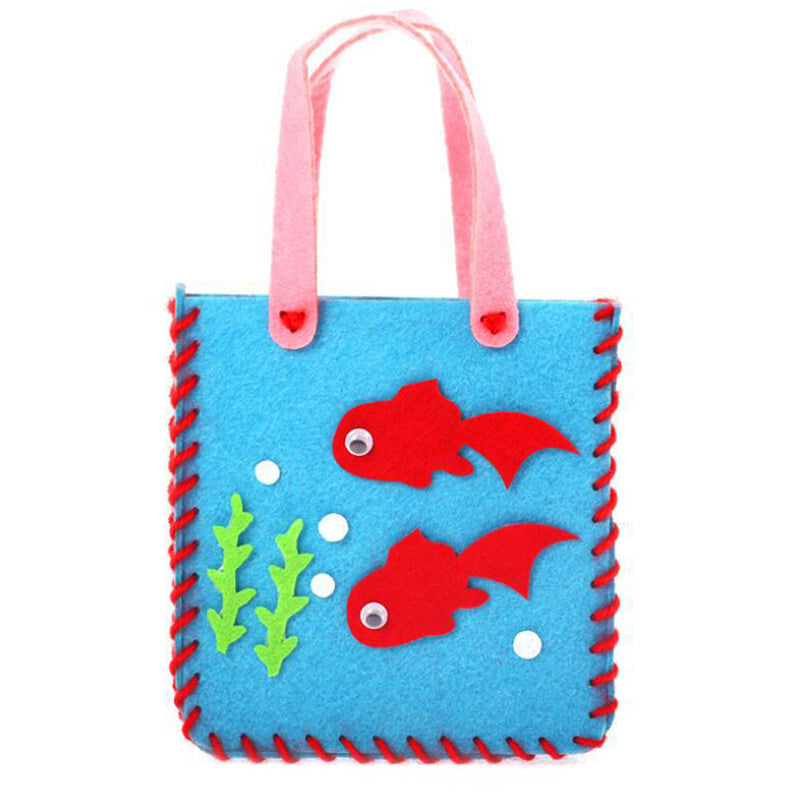 🎁Christmas sale☃️Kids' Sew & Stick DIY Felt Craft Bag