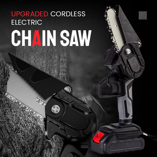 Upgraded Cordless Electric Chain Saw