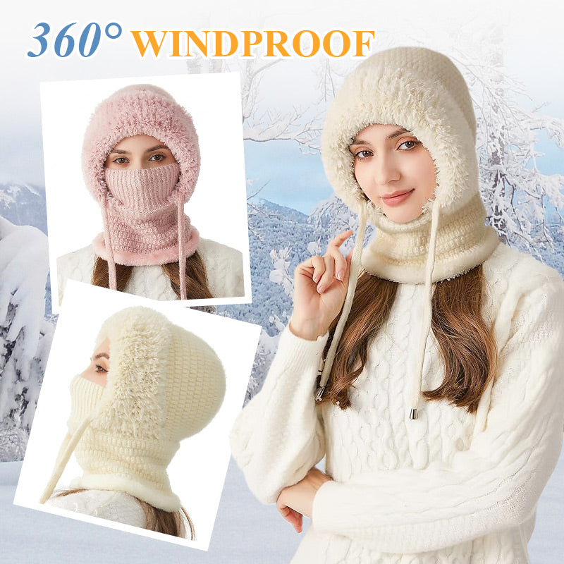 Women's Outdoors Windproof Scarf Hat