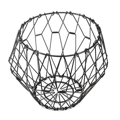 Collapsible Stainless Steel Wire Basket