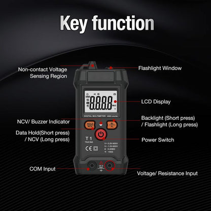 Fully Automatic Intelligent Digital Multimeter