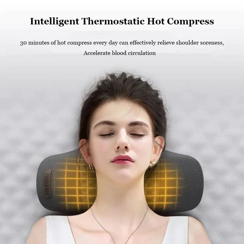 [Nice gift] Massage Neck Pillow With Heat