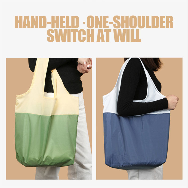 Recycled Folding Shopping Bags(2PCS)