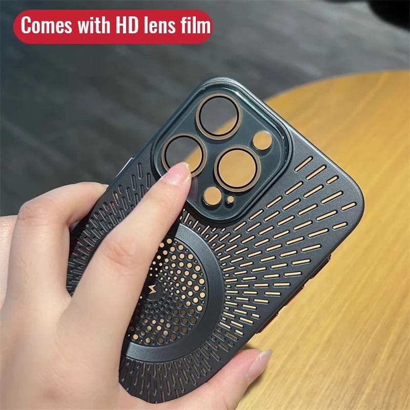 Breathable Cooling Mesh Phone Case for iPhone