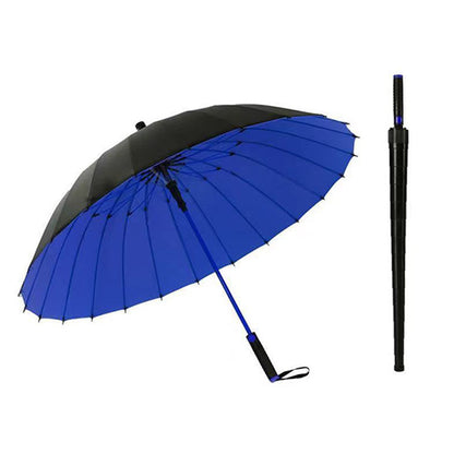 Self-Retractable Weather-Resistant Umbrella with Waterproof Cover