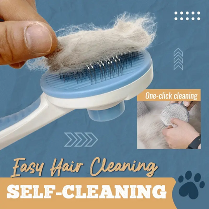 🔥Hot Sale🔥Self-Cleaning Pet Hair Removal Brush