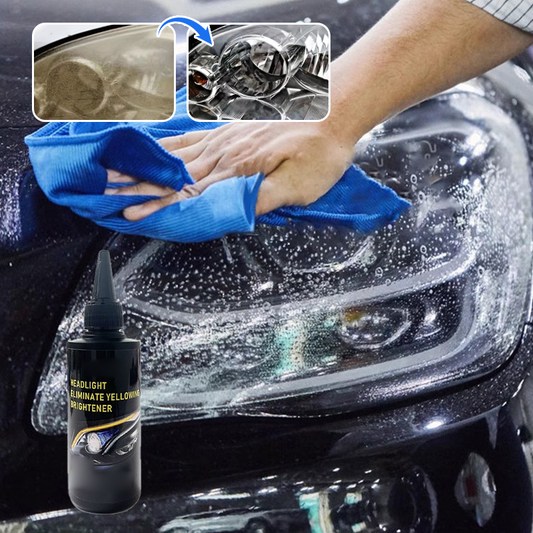 Car Headlight Revitalizer –Blurring & Yellowing Remover