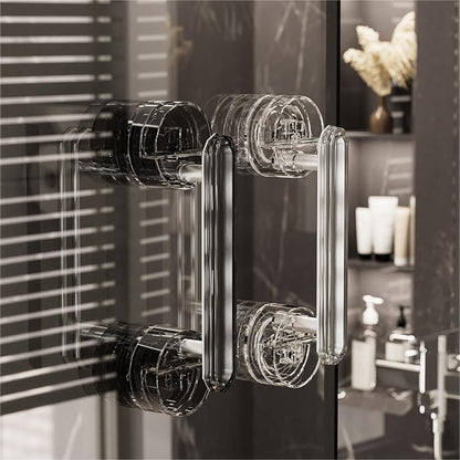 Powerful Suction Cup Glass Mirror Door Handle