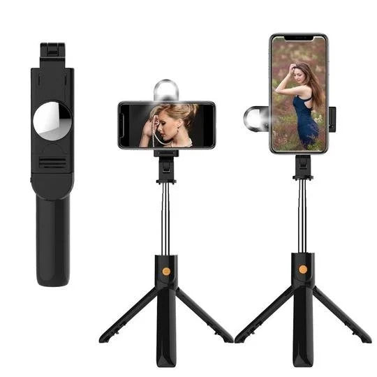 New 6 In 1 Wireless Bluetooth Selfie Stick