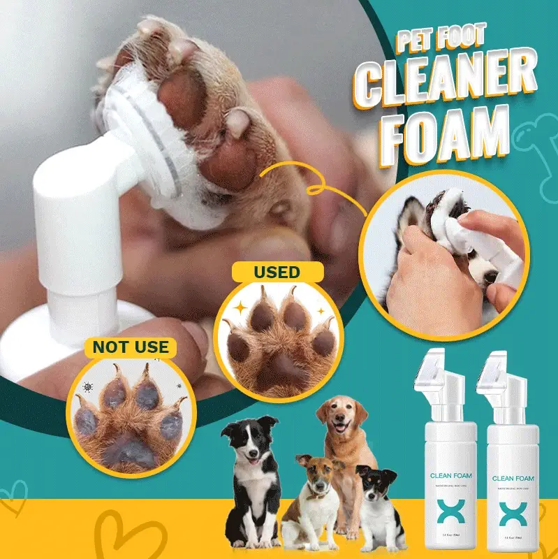 Pet Foot Cleaner Foam