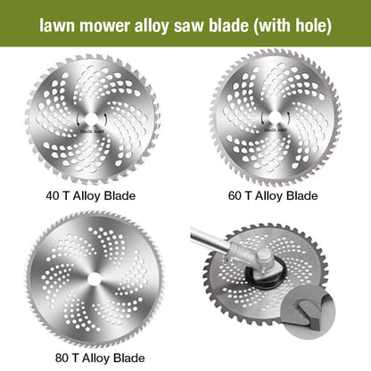 Lawn Mower Alloy Saw Blade (40 teeth, 60 teeth, 80 teeth)