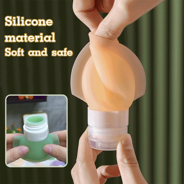 Portable Large Diameter Silicone Travel Bottle