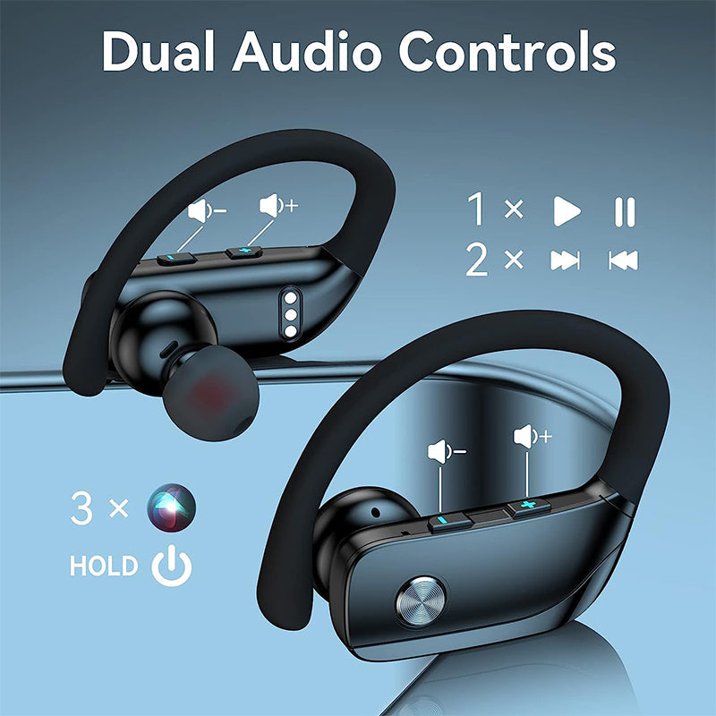 Bluetooth Wireless Earbuds with Earhooks