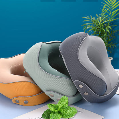 Summer Breathable U-Shaped Travel Neck Pillow