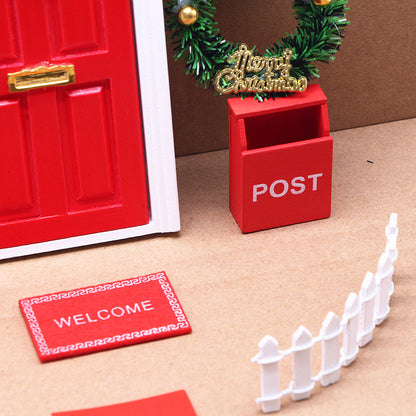 Christmas Mini Elf Door Decoration Set