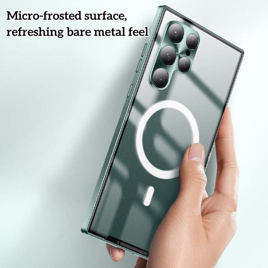Magnetic metal case for Samsung Galaxy S23 & S22 & S21
