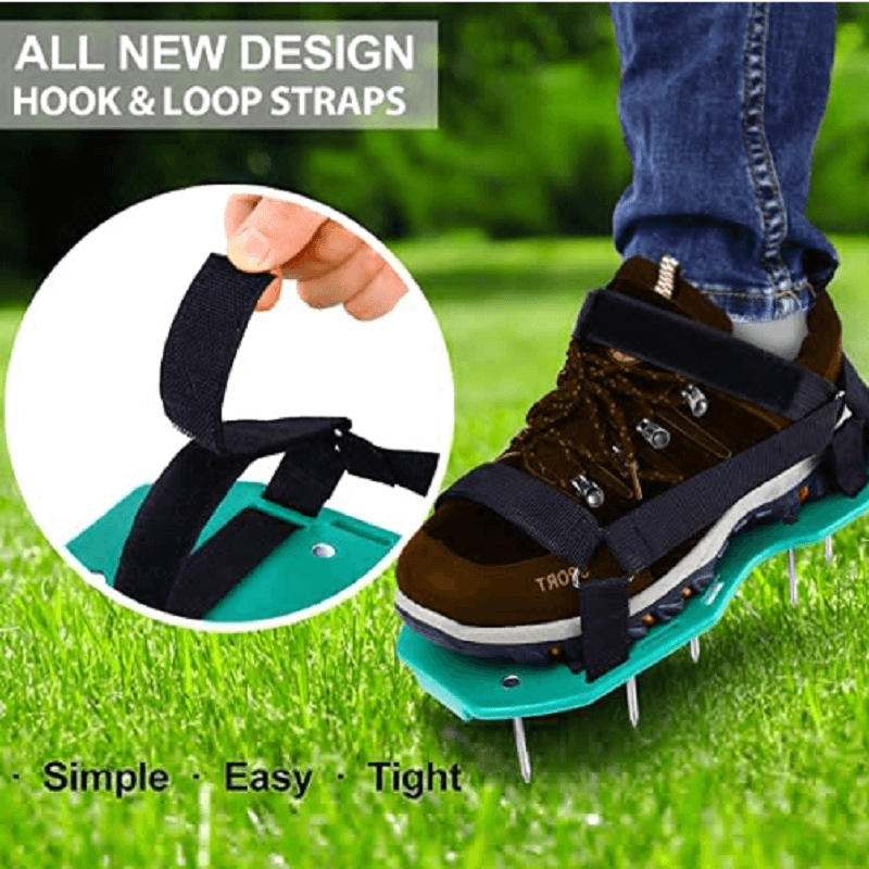 Garden Lawn Aerator Shoes