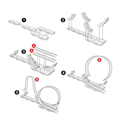 Magnetic Anti-Gravity Car Race Track Set