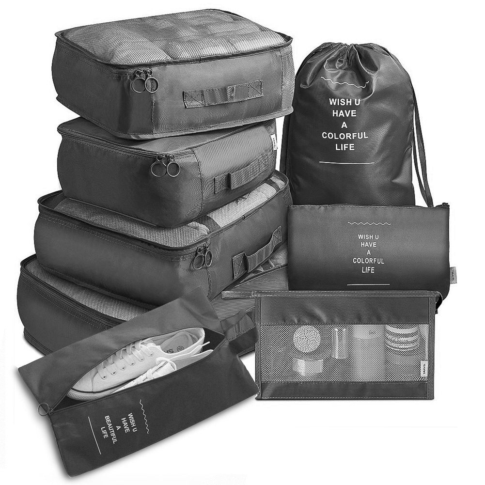 Set of 8 Travel Assortment Storage Bags