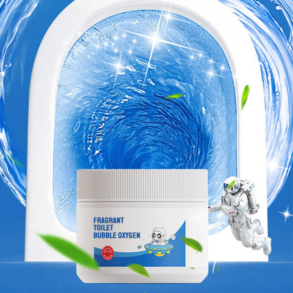 Fragrant toilet bubble oxygen