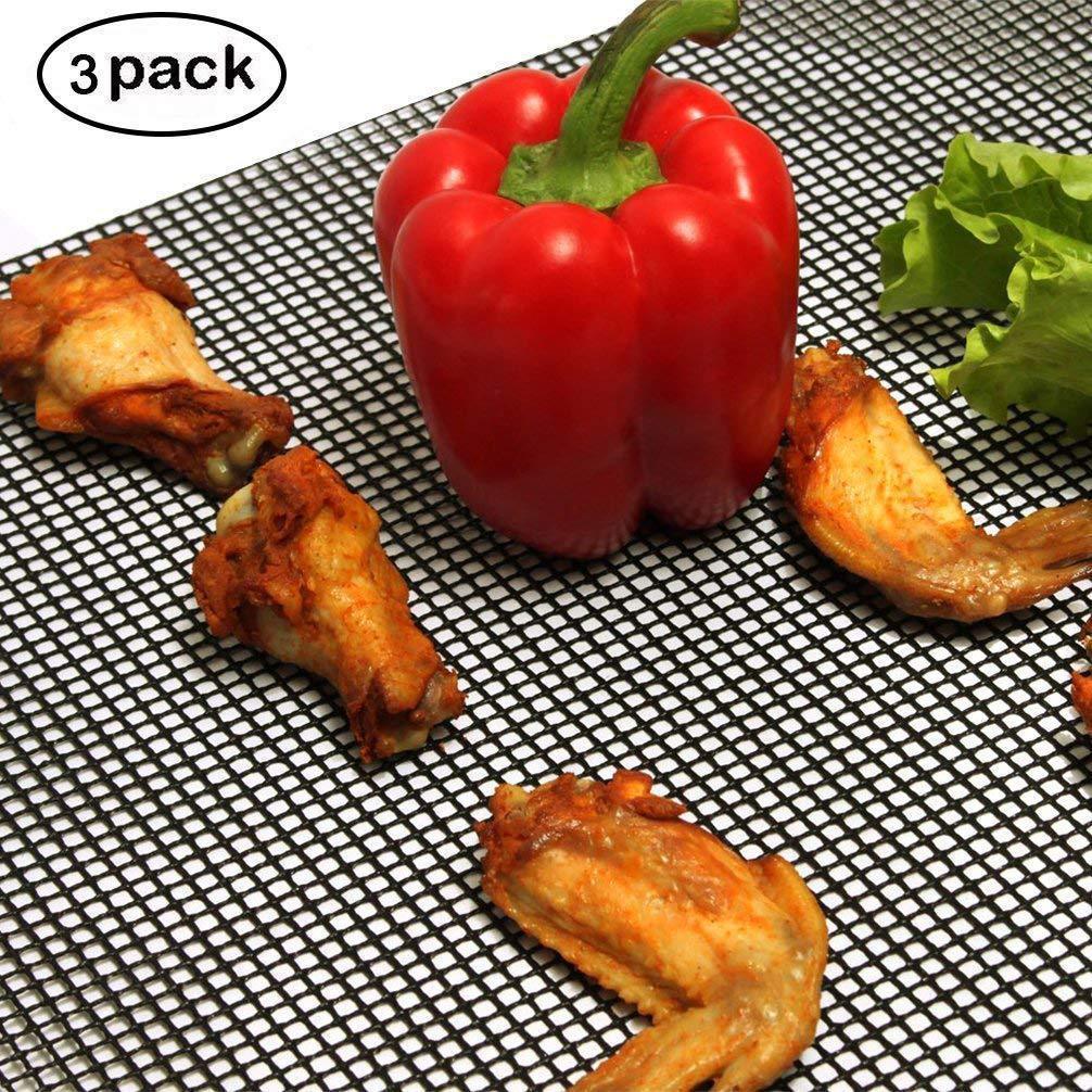 Teflon Non-Stick Grill Mat (3 Pcs)