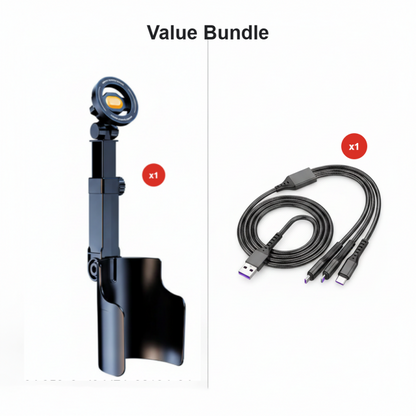 Car Cup Holder Phone Mount – 360° Adjustable, Strong N52 Magnet, One-Hand Operation, Fits All Phones, Stable Magnetic & Clamp Models for Safe Driving