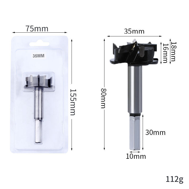 35mm 3-Flute Carbide Drill Bit
