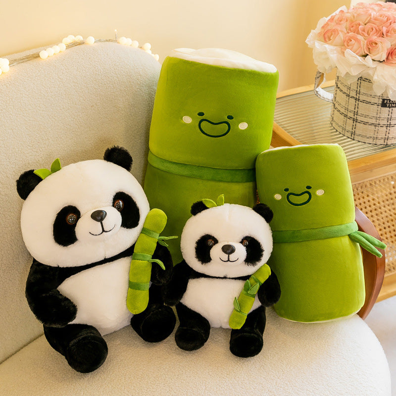 Funny Gifts - Cute Bamboo Panda Soft Plush Doll