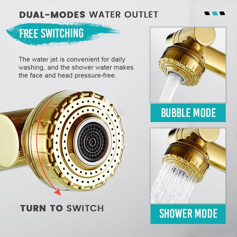 🔥Free Shipping🔥Single Hole Hot And Cold Water Faucet Universal Swivel Basin Faucet