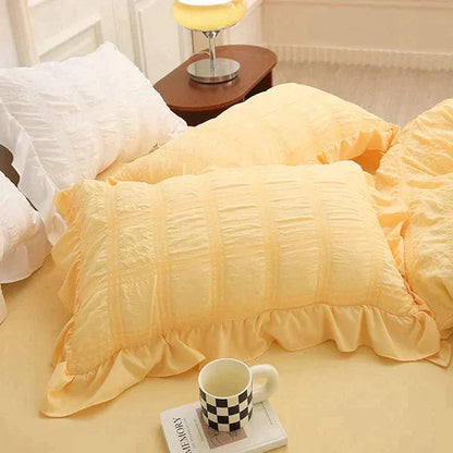 Cool Skin Friendly Lace Blanket 4 Piece Set (🔥Four Pieces Set In Special Hot Sale)