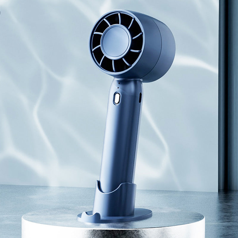 Mini Handled Silent Fan with USB Charge