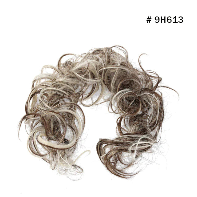 Scrunchie Messy Hair Bun Chignon Elastic Band Extension