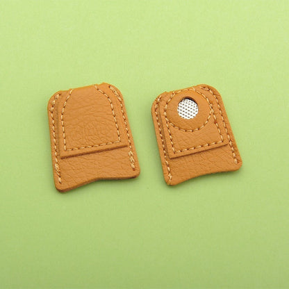 Leather Sewing Thimble Finger Cot (2pcs)