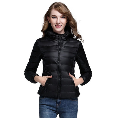 Women's Hooded Light Down Jacket