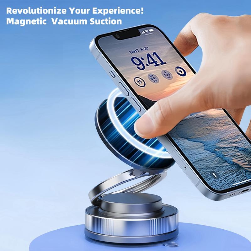 🔥 360° Adjustable Vacuum Magnetic Phone Holder