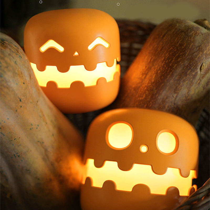 💝Halloween Creative Pumpkin Dimming Timer Night Light🎁