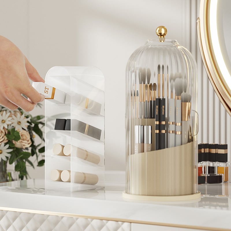 360° Makeup Brush Organizer