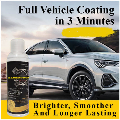 Automotive Surface Cleaning Foam Brightener