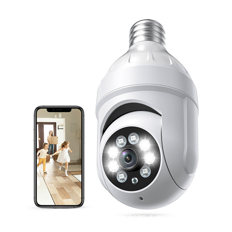 Wireless Wifi Light Bulb Security Camera